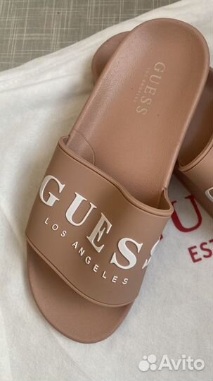 Шлепки новые guess 37 с небольшим нюансом