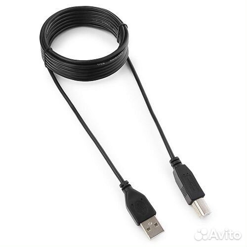 Кабель USB2,0 AM-BM 3,0 м Гарнизон