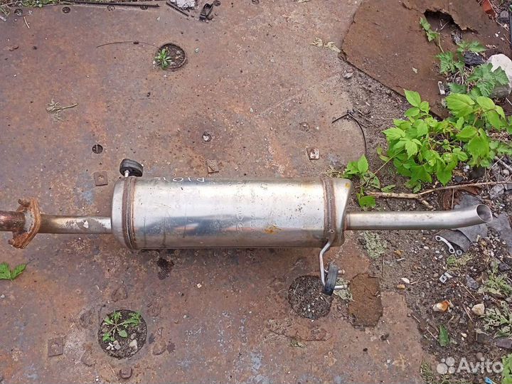 Глушитель гофра резонатор Рио Солярис