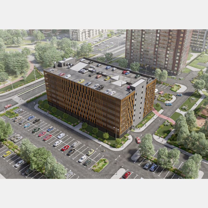 2-к. квартира, 56,7 м², 3/23 эт.