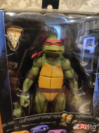 Фигурка Raphael Neca tmnt Черепашки ниндзя