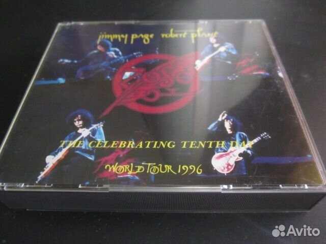 CD Jimmy Page & Robert Plant фирменные