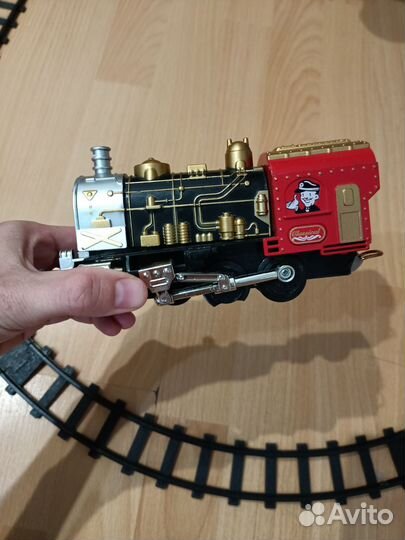 Поезд с железной дорогой