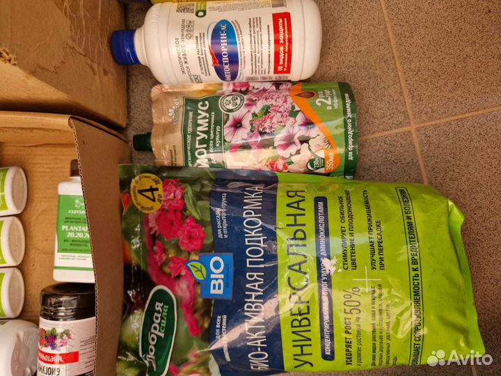 Удобрения и подкормки для цветов, от вредителей