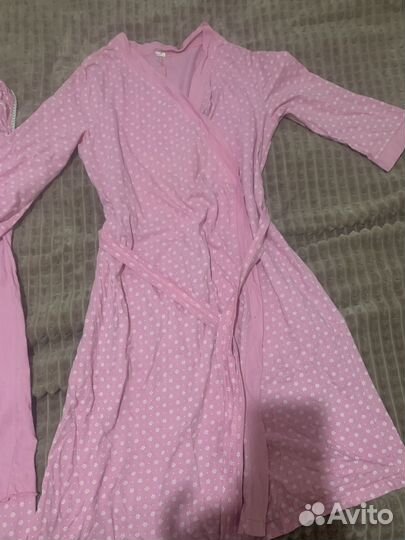 Пенюар с халатом