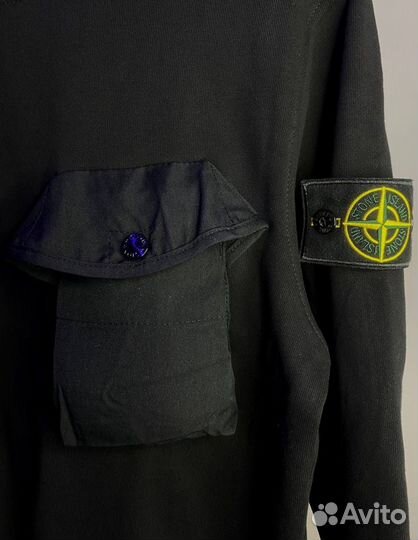 Свитшот Stone Island с карманом в наличии