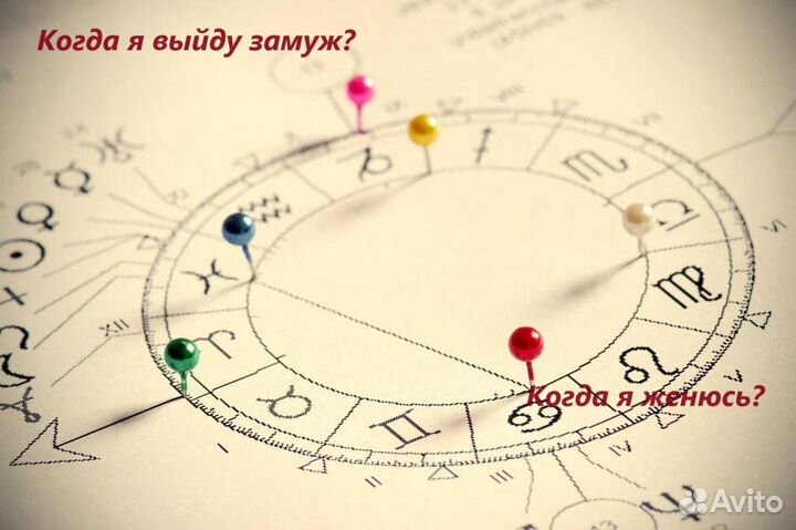 Астролог. Вычисление времени первого брака