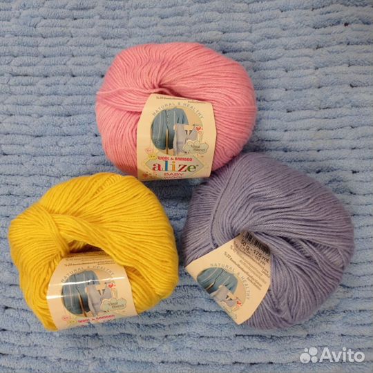 Пряжа alize baby wool / Ализе бэби вул