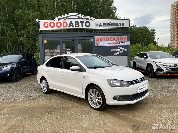 Volkswagen Polo 1.6 AT, 2013, 211 500 км