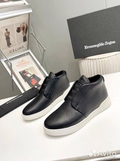 Кеды высокие Zegna (разные)