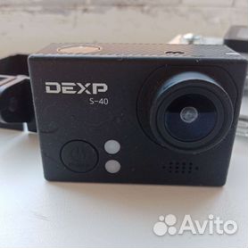 Экшн видеокамера dexp S-40 Black (5MP/HD/30fps