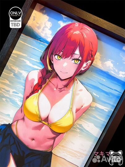 3D Картина Makima - Chainsaw man