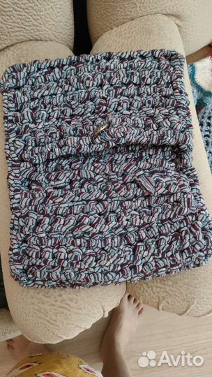 Чехол на macbook air вязаный крючком