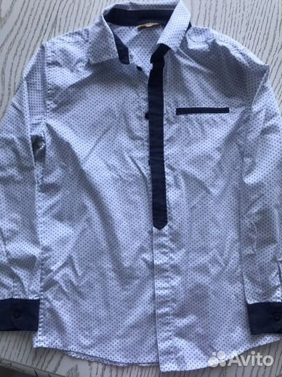 Рубашка школьная