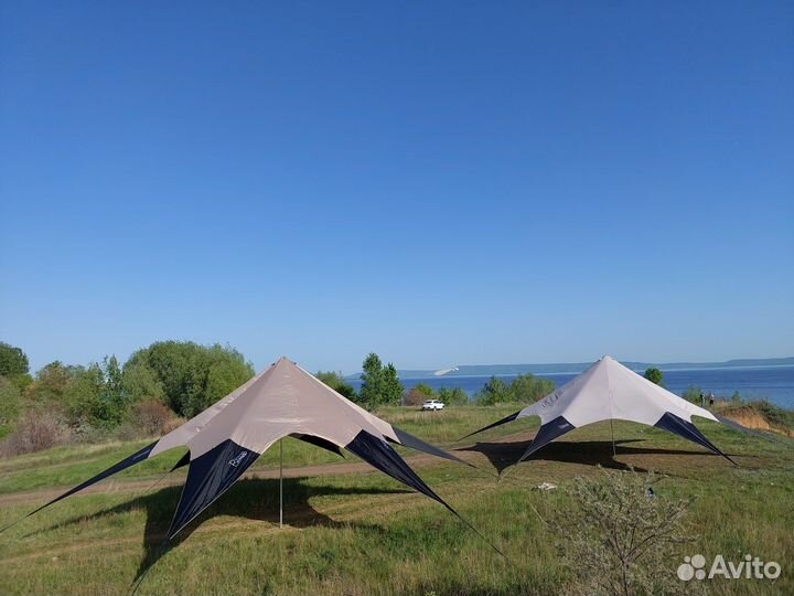 Шатер тент Звезда, средняя 34 м2, 