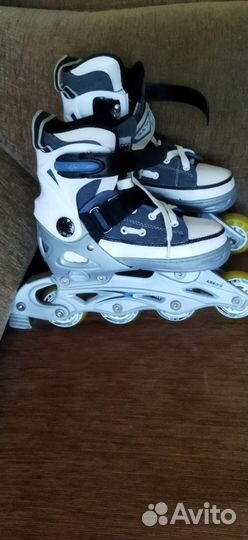 Роликовые коньки детские раздвижные