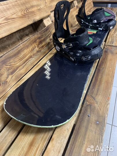 Сноуборд Libtech 157 с креплениями Burton