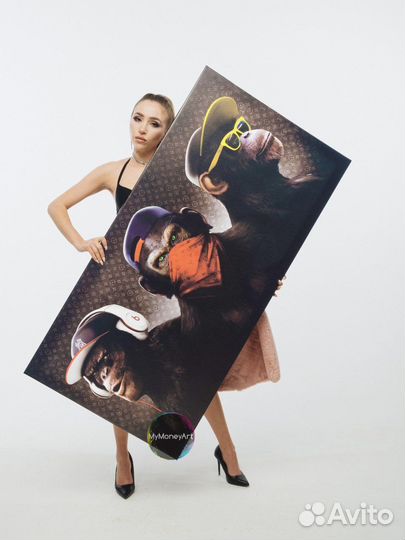 Картина 3 обезьяны