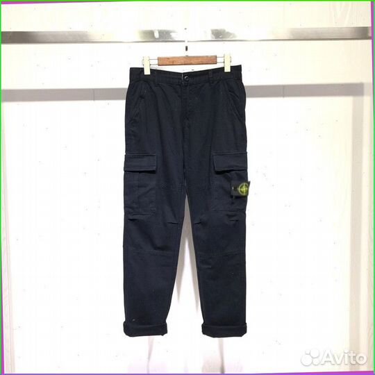 Широкие карго брюки Stone Island (Номер артикула: 60396)