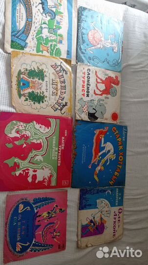 Детские пластинки СССР 34 шт