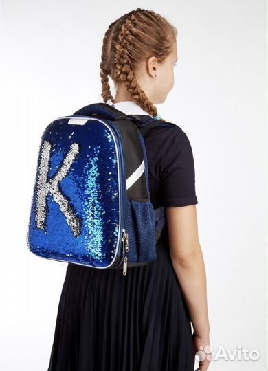 Новый Школьный рюкзак №1School Sparkle Blue