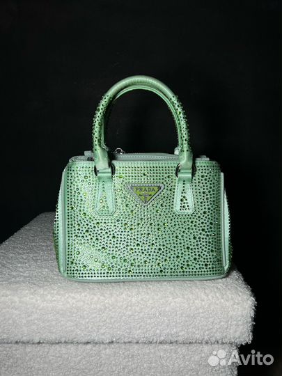 Сумка prada crystal vintage / сияющая сумочка