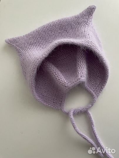 Чепчик женский с ушками