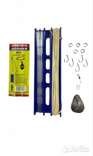 Донка в сборе с резинкой и грузом