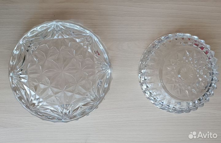 Хрустальная пепельница