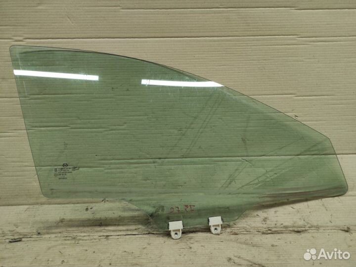 Стекло двери переднее правое Mazda Mazda3 BM pevps