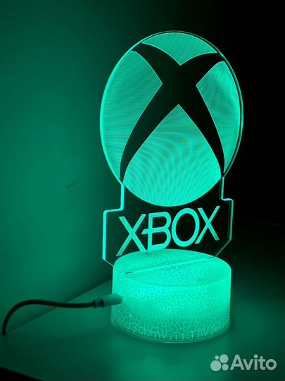 Лампа ночник xbox/ CS GO/ cyberpunk