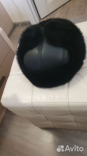 Норковая шапка мужская