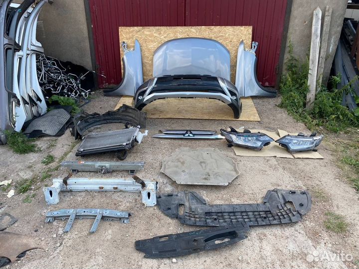 Ноускат Mitsubishi Outlander 3 нос целиком