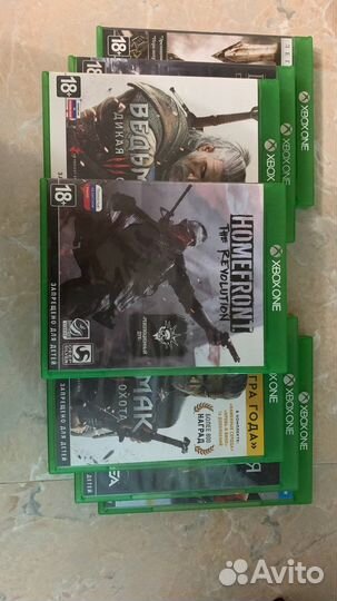Xbox one 1tb с играми