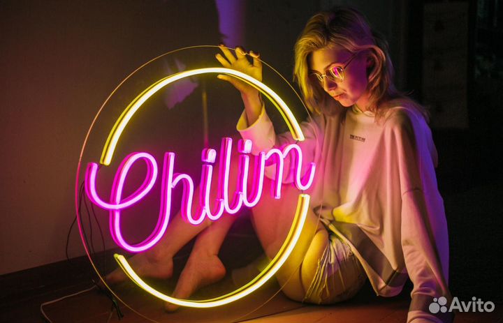 Неоновая вывеска на заказ