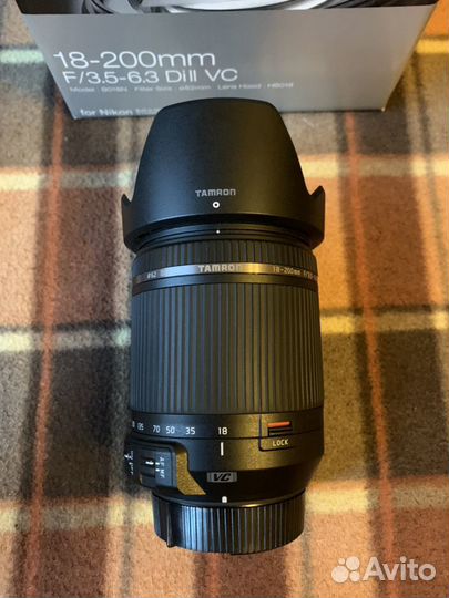 Tamron AF 18-200mm f/3.5-6.3 Nikon F (новый)