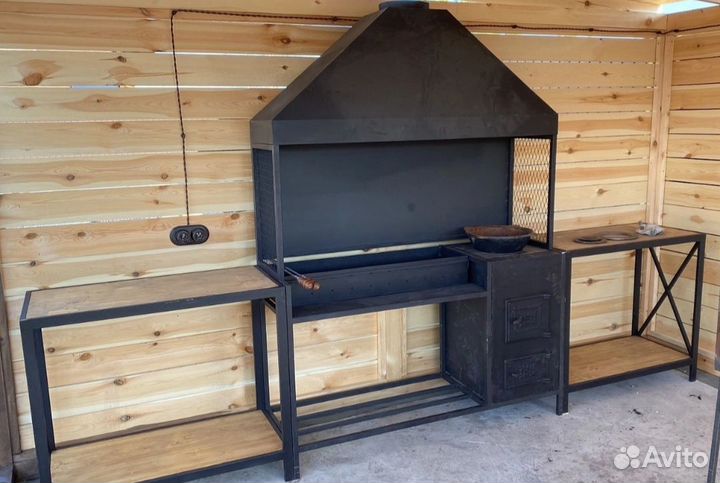 Мангальный комплекс лофт