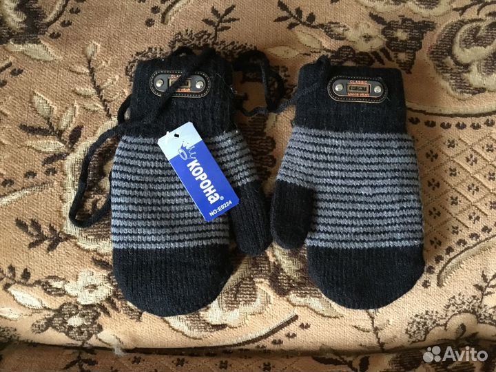 Варежки детские унисекс