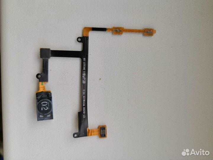Шлейф кнопок громкости с динамиком для Samsung Gal