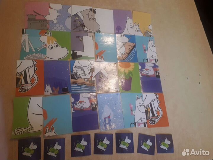 Муми наклейки. Лента