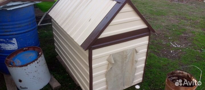 Бу утепленная собачья будка