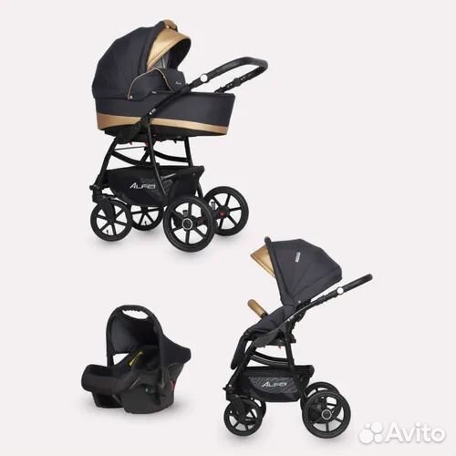 Коляска Rico Basic Alfa 3 в 1 (2023)