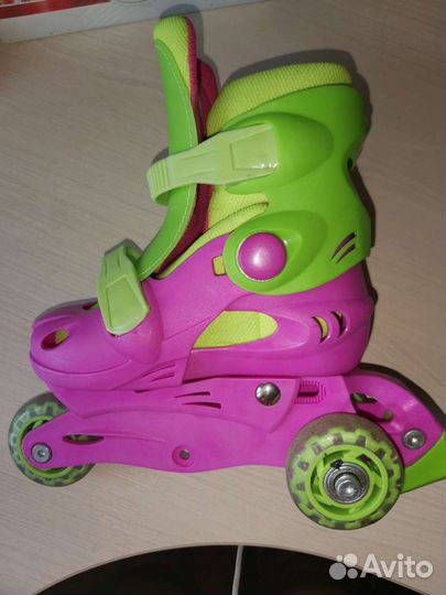 Роликовые коньки детские раздвижные