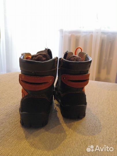 Сапоги зимние натуральная кожа 21 размер