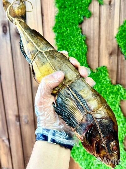 Терпуг горячего копчения