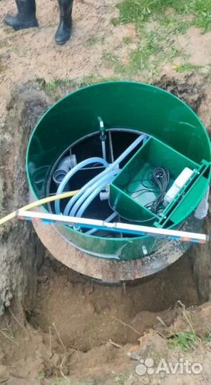 Септик под ключ без откачки Евролос