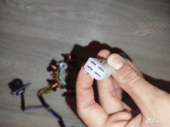 Генератор на мопед альфа