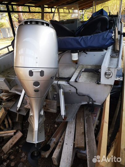 Лодка Беркут M-DC с мотором Хонда 90л.с. + прицеп