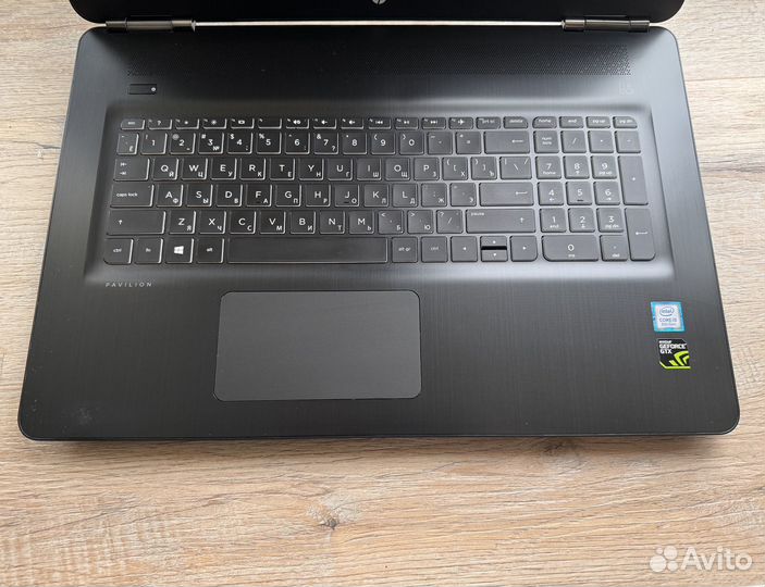 Игровой HP 17.3 i5 gen8/gtx 1050/8/ssd+hdd