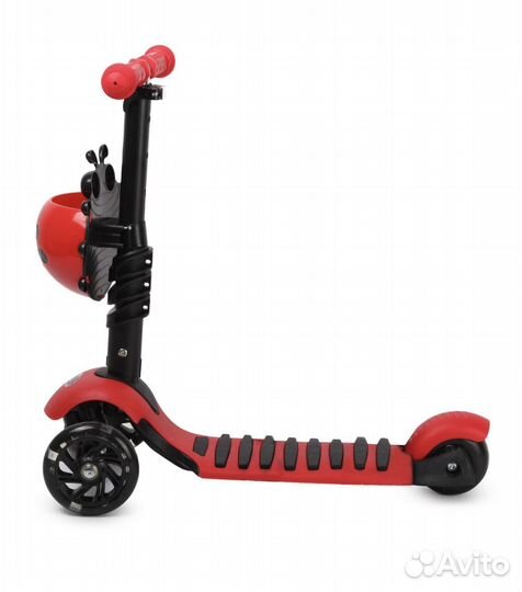 Самокат трехколесный